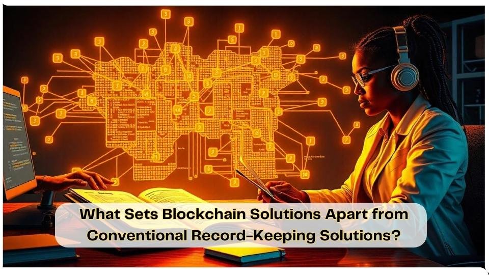 What Sets Blockchain Solutions Apart from Conventional Record-Keeping Solutions?